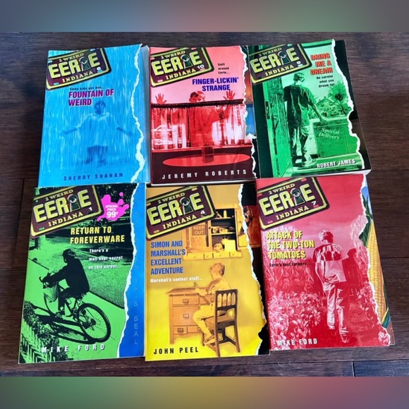 Other - Eerie Indiana Books 1,4,6,7,9,10